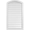 Ekena Millwork Arch Top Surface Mount PVC Gable Vent w/ 2"W x 2"P Brickmould Sill Frame, 24"W x 40"H GVPAR24X4003SN - alternate 1